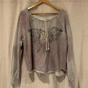 We the Free Tie Dye Eagle Sweater